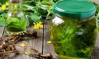 Treatment of papilloma in the neck with folk medicine